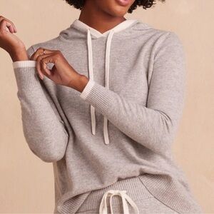 Summersalt cashmere hooded sweater